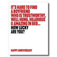 Hard To Find Boyfriend Card